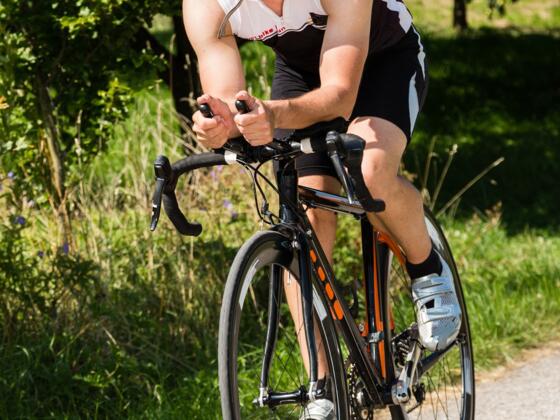Rennrad fahren