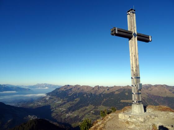 Gipfelkreuz auf der Kellaspitze