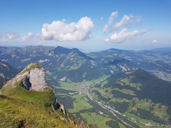 Ausblick von der Kanisfluh