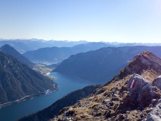Einzigartiges Panorama von der Seekarspitze