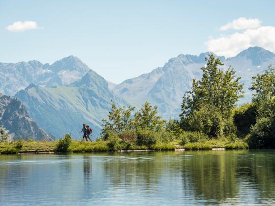 Gemütliche Runde um den Stafelalpsee
