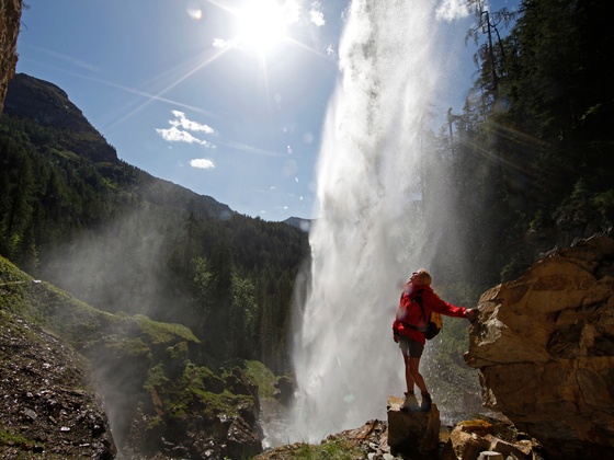 Abstecher zum Johanneswasserfall