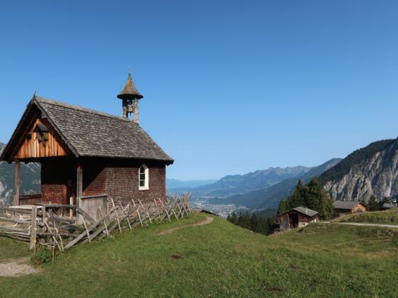 Kapelle beim Alpengasthof Rellseck