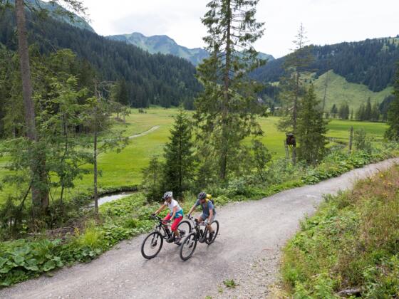 Mit dem Mountainbike zur Alpe Melköde