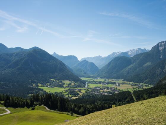 Blick vom Loderbichl nach Lofer