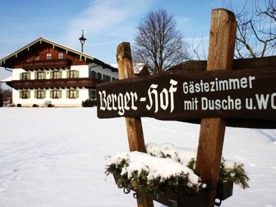 &quot;Berger-Hof&quot; im Winter