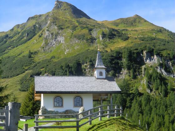 Kapelle oberhalb der Heinreichalm