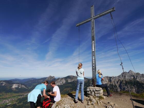 Auf der Krinnenspitze