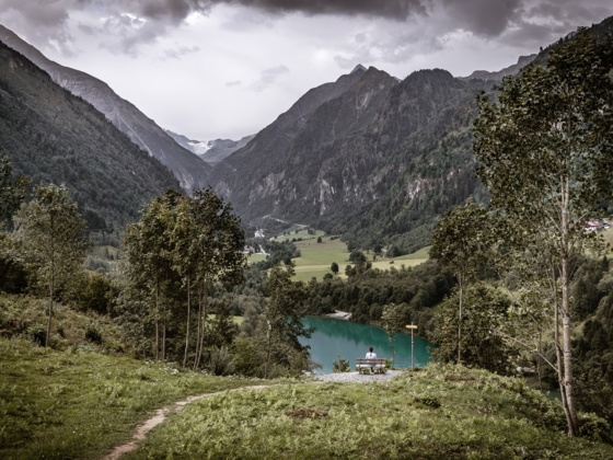Blick auf den Klammsee