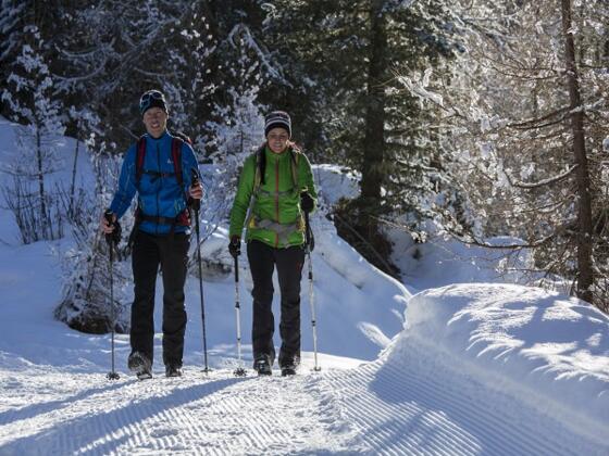 Winterwandern in Niederthai