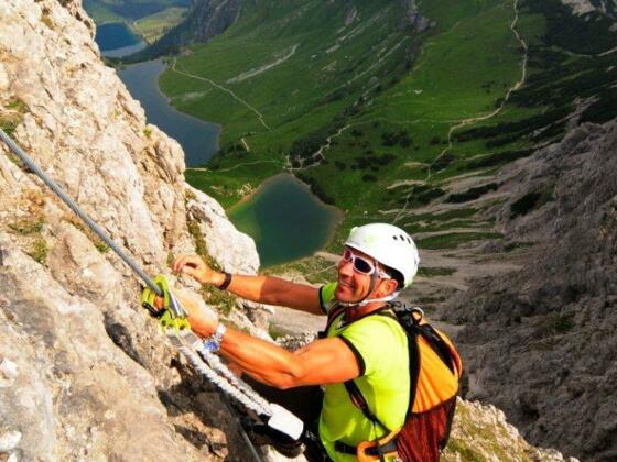 Klettersteig mit toller Aussicht