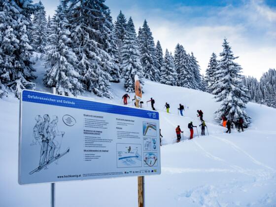 Skitourenlehrpfad