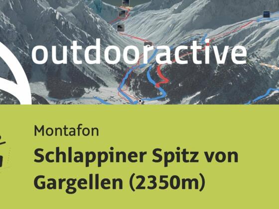Skitour im Montafon: Schlappiner Spitz von Gargellen (2350m)