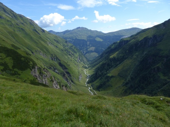 Blick über das Krumltal