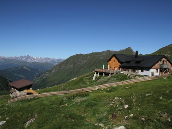 Geraer Hütte Richtung Stubaier Alpen
