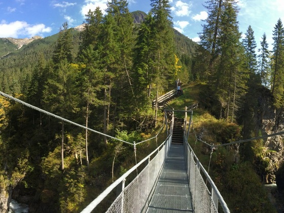 Hängebrücke Panorama
