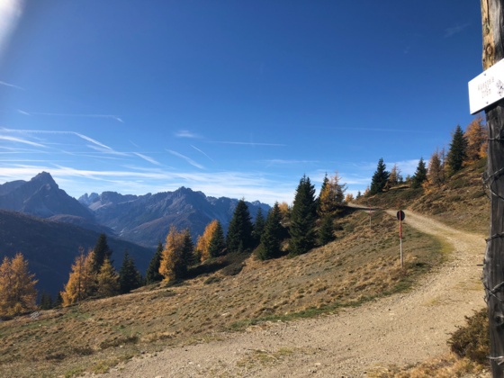 Blick in die Sextner Dolomiten