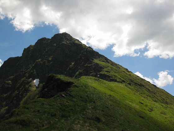 Bischof mit Gipfelkreuz