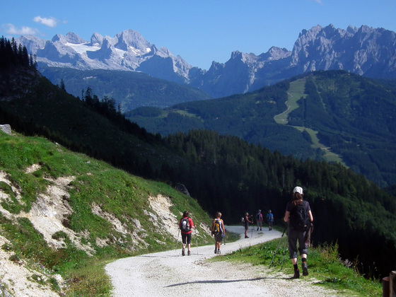 Wanderweg mit herrlichem Panorama