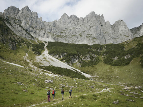 Am Adlerweg im Kaisergebirge