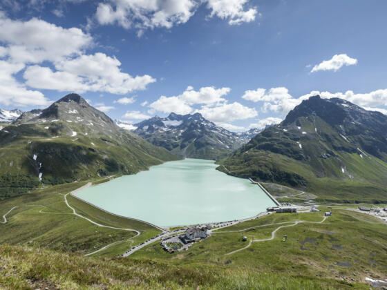 Bielerhöhe und Silvretta Stausee (c) Lucas Tiefenthaler / Vorarlberg Tourismus