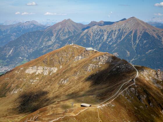 Blick zurück zum Stubnerkogel