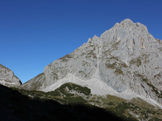 Biberwierer Scharte mit Sonnenspitze