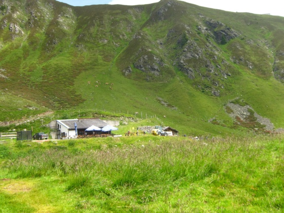Bewirtschafteter Gartalm-Hochleger
