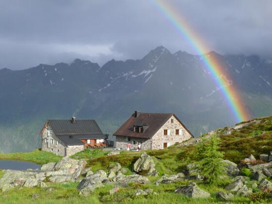 Die Friedrichshafener Hütte.