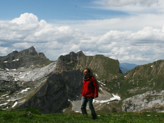 Blick Richtung Roßkopf und Hochiss