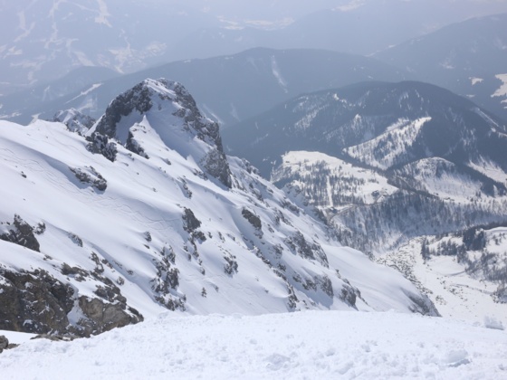 Blick Richtung Austriahütte