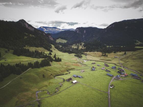 Schönenbach von oben (c) Thomas Stanglechner / Vorarlberg Tourismus