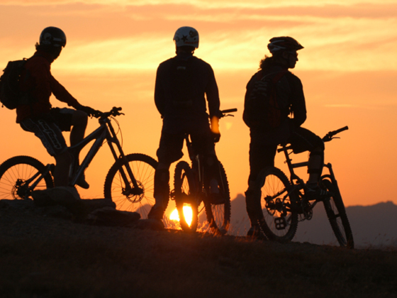 Abendstimmung auf der Plattenrunde