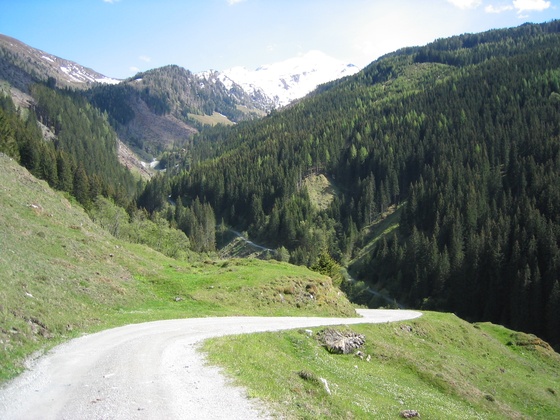 Weg in das Gaisbachtal