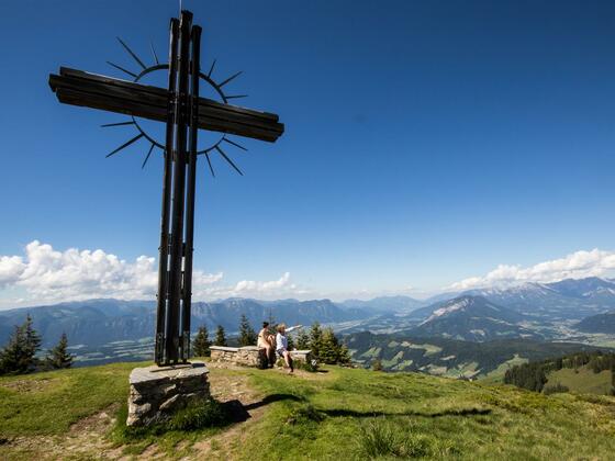 Rosskopf Wildschönau mit Blick ins Inntal