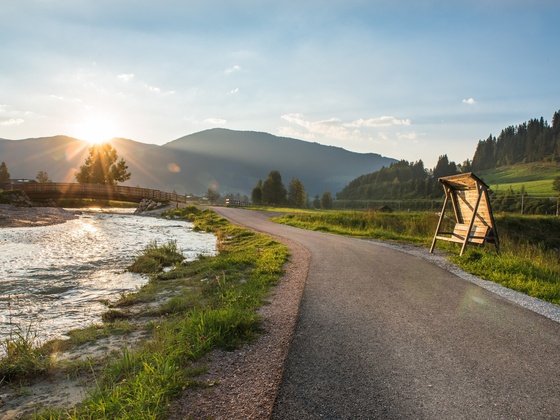 Weg der Enns entlang