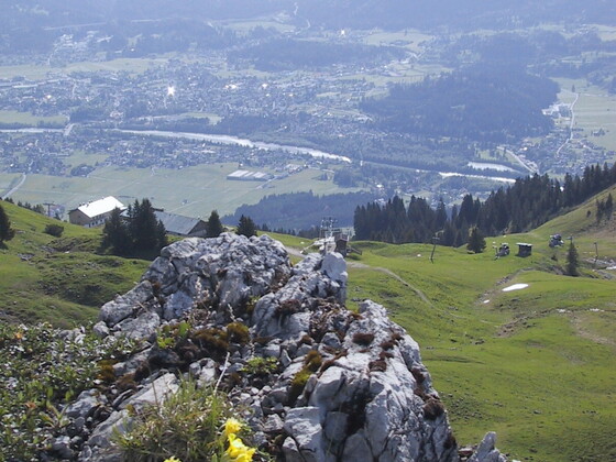 Blick vom Hahnenkamm