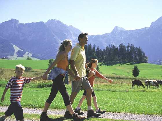Familienwanderung