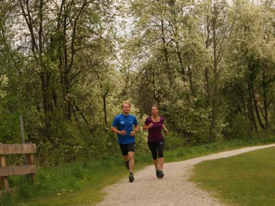Laufen in der Kampl