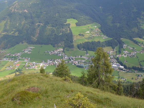 Blick auf St. Martin vom Ostermaisspitz