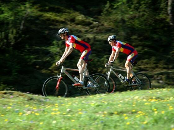 Biker im Stubaital