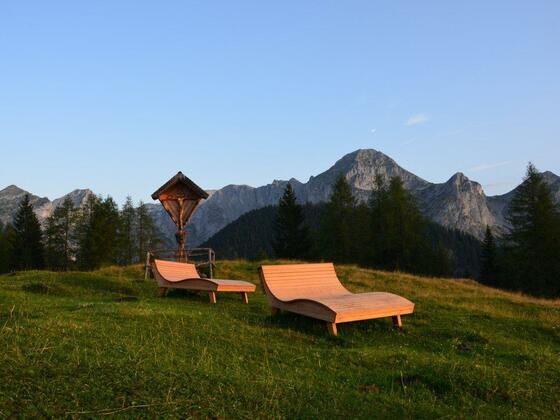 Logenplatz beim Karalmkreuz