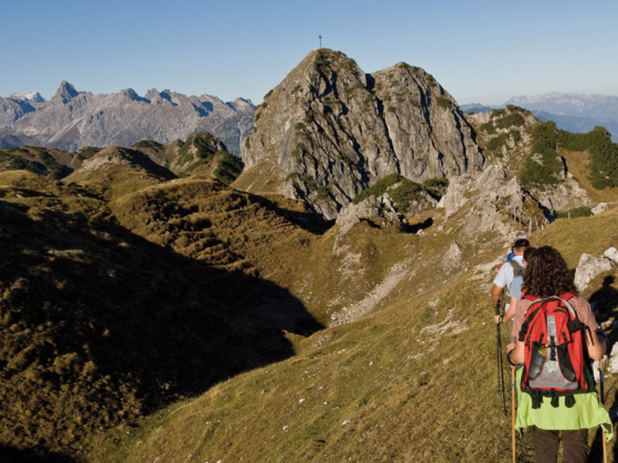 Auf dem Weg zum Itonskopf (2089 m)