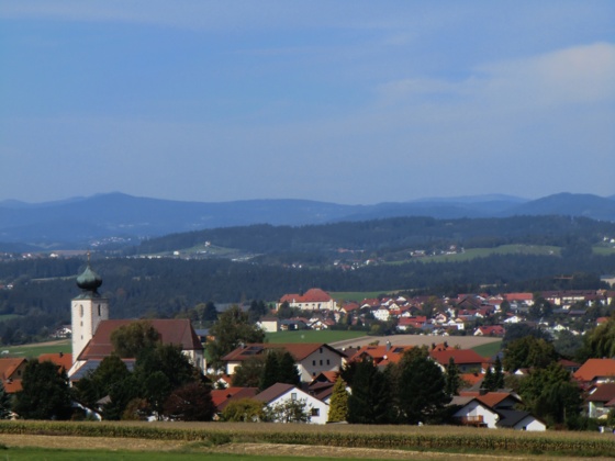Kellberg - Blick nach Thyrnau