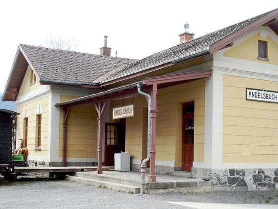 Alter Bahnhof in Andelsbuch