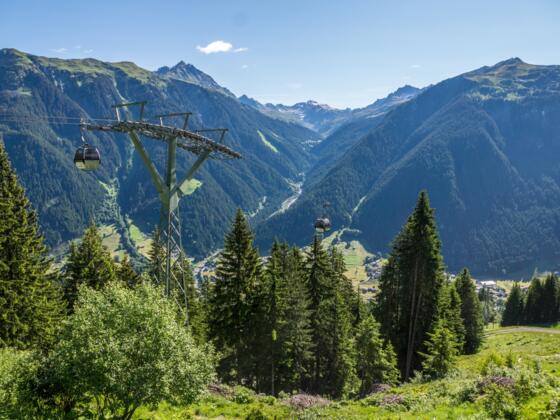 Panoramablick von der Versettlabahn