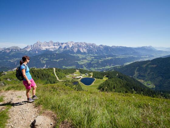 Aussicht vom Reiteralm Höhen-Rundweg