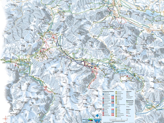 Gesamtes Loipennetz