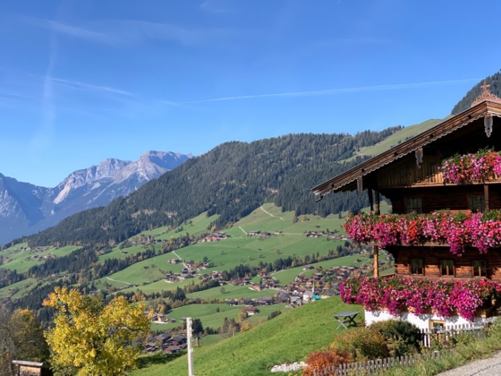 Wurmhof Ausblick im Sommer