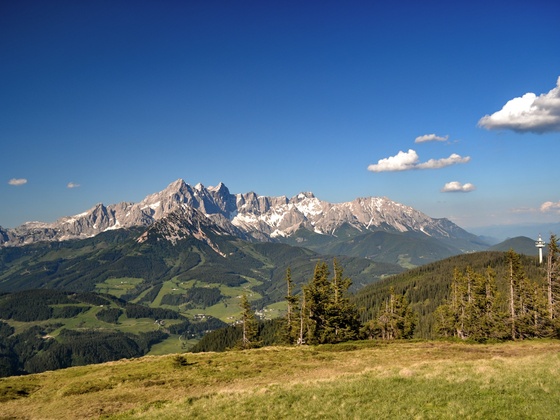 Blick zum Dachstein